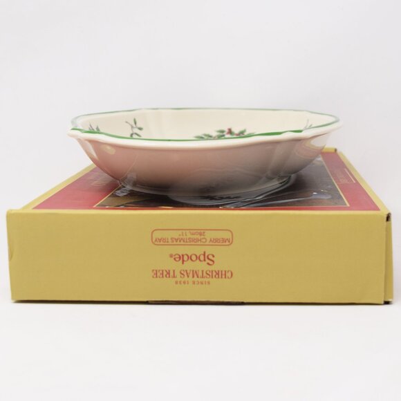 Spode Christmas Tree Merry Christmas Serving Tray Plate Dish Bowl New Holiday - Picture 6 of 13